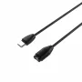 FIXED USB-C uz Garmin lādēšanas kabelis 2m Melns - Forerunner Fenix Venu Vivoactive Instinct