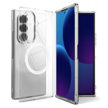 Ringke Slim Magnetic MagSafe maciņš Samsung Galaxy Z Fold 8 Ultra caurspīdīgs
