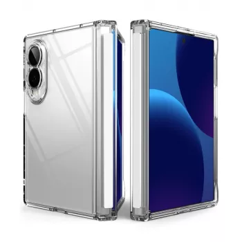 Ringke Fusion Flap Galaxy Z Fold 8 caurspīdīgs hibrīda aizsargmaciņš ar eņģes aizsardzību