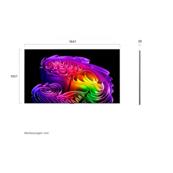 LG OLED83G67LW 83 inch OLED evo Gallery Edition 4K viedtelevizors ar α9 Gen5 AI procesoru, 120Hz, Dolby Vision IQ, Dolby Atmos, webOS 22, G-Sync/FreeSync, sienas stiprinājums komplektā