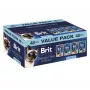 Brit Delicate Fillets mērcē pieaugušiem kaķiem - 48x85g multipaka (vistas, liellopa, tītara, laša)