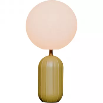 New Garden MONICA 50 Olive LED galda lampa – bezvadu, regulējama, IP44