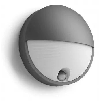 Philips āra gaisma Capricorn 1x6.5W LED sienas gaisma antracīta krāsā IP44