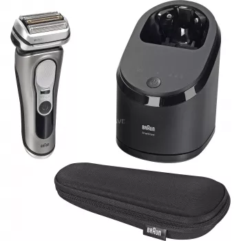 Braun Series 9 PRO+ 9665cc elektriskais skuveklis ar SmartCare Center, grafīta/sudraba krāsā