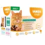 EUKANUBA IAMS DELIGHTS Land & Sea kolekcija mērcē slapjā kaķu barība – 12x85g maisiņi (lasis un menca, vista un tītars, jērs un sarkanā paprika)