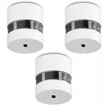 Alecto SD1020 3x Mini dūmu detektors ar 10 gadu akumulatora darbības laiku