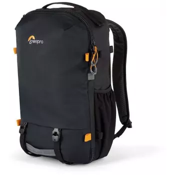 Lowepro Trekker LT BP 250 fotokamera mugursoma, melna, 20L, ietilpst 15 inch klēpjdators, aizmugurējā paneļa piekļuve, All Weather AW pārvalks