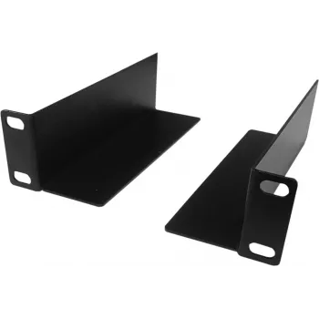 DSIT DS-LS10 10 collu plaukta atbalsta plāksnes, 136 mm dziļums, 2 gab., melna