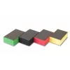 RUBI Pulēšanas bloks Grit 60 rupjš silīcija karbīda rokas slīpēšanas bloks flīzēm, akmenim un stiklam, 90 x 55 x 25 mm, melns