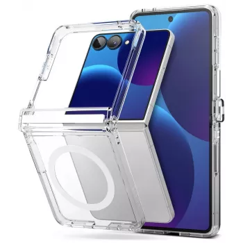 RINGKE Fusion Flap Magnetic MagSafe Galaxy Z Flip 8 Caurspīdīgs