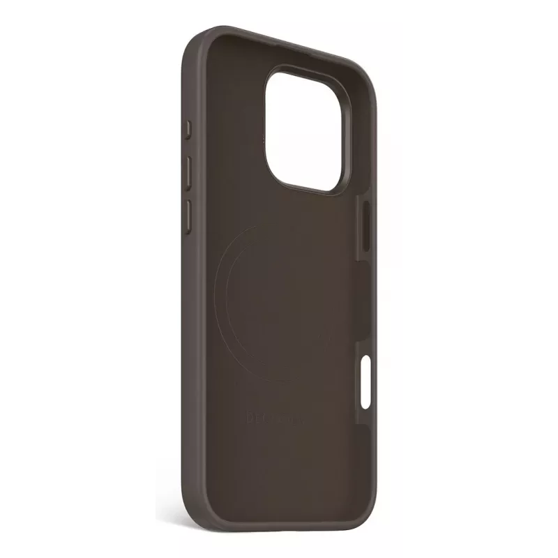 DECODED Antimicrobial silikona maciņš iPhone 16 Pro Max MagSafe melns