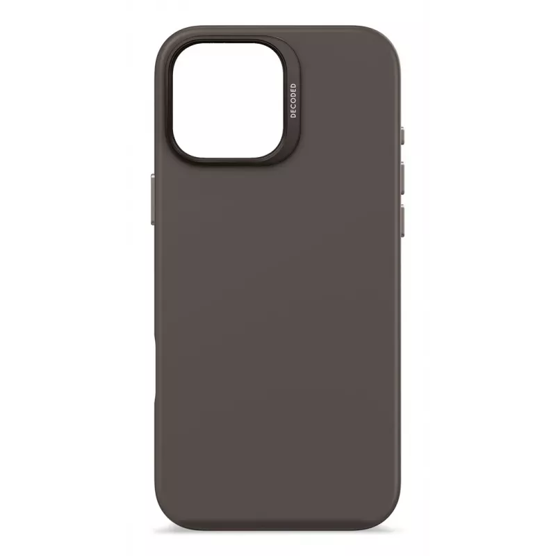 DECODED Antimicrobial silikona maciņš iPhone 16 Pro Max MagSafe melns