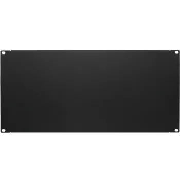 DS-IT 19 inch Aklais panelis 5U Rack aizpildījuma plāksne, tērauds, melns DS-Blind5