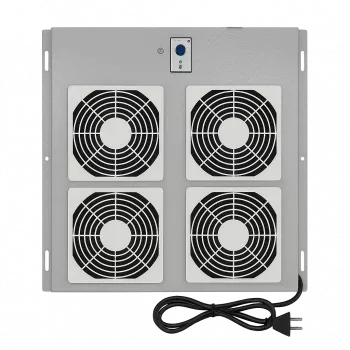 DSIT DS-FT-OUT Ventilācijas iekārta ar 4 ventilatoriem un termostatu āra tīkla skapjiem