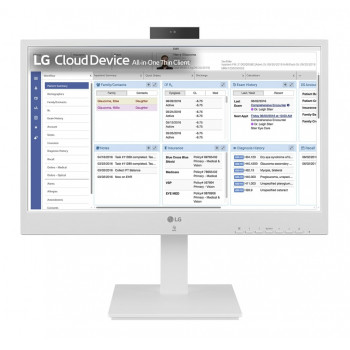 LG 24CR671N-2P 23,8 collu Full HD All-in-One Thin Client ar Intel Pentium N4200, 4GB RAM, 16GB eMMC, bez OS
