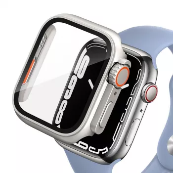TECH-PROTECT DEFENSE360 Apple Watch 4/5/6/SE (44mm) Titāna/Oranža izturīga aizsargmaciņa ar integrētu siksnu