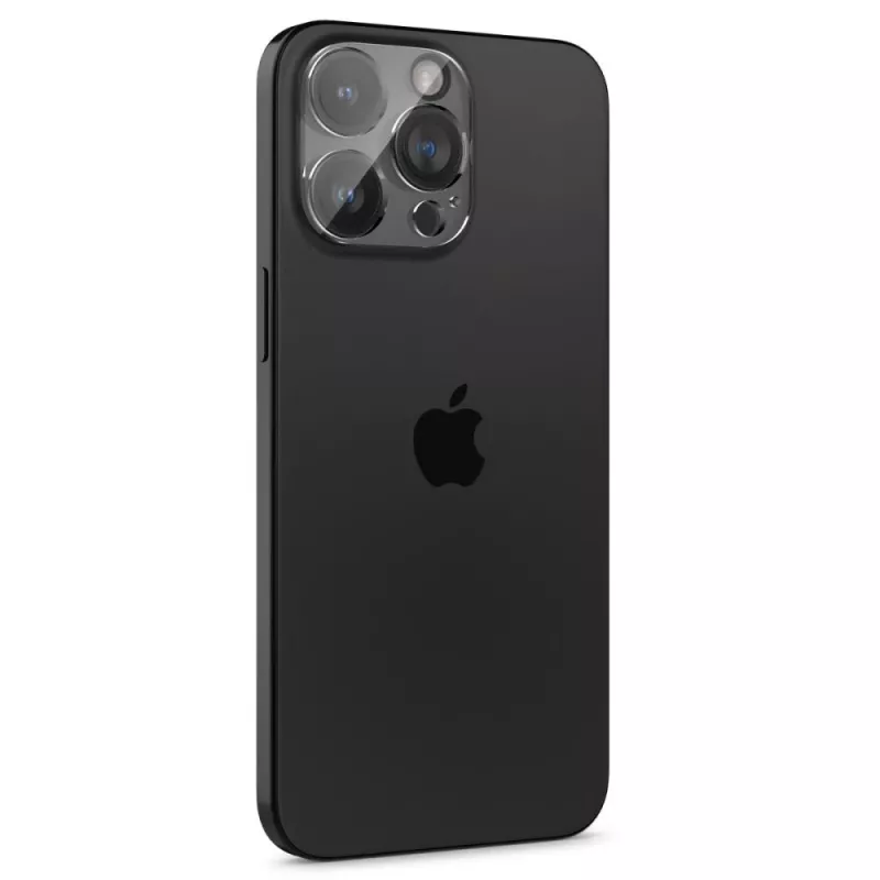 Spigen Optik TR Kameras objektīva aizsargs 2 gab. iPhone 14 Pro/Pro Max un 15 Pro/Pro Max - kristāldzidrs