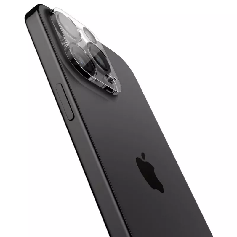 Spigen Optik TR Kameras objektīva aizsargs 2 gab. iPhone 14 Pro/Pro Max un 15 Pro/Pro Max - kristāldzidrs