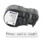 BRADY BMP41/BMP51/BMP53/M511 zemas profila poliestera etiķetes, baltas, 38,1 mm x 38,1 mm, 250 etiķetes/rulī