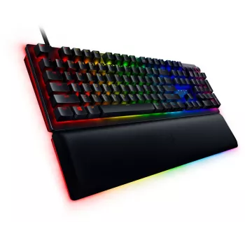 Vadu spēļu tastatūra Razer Huntsman V2, Analog Optical slēdži, ziemeļvalstu izkārtojums, RGB, melna (RZ03-03610600-R3N1)