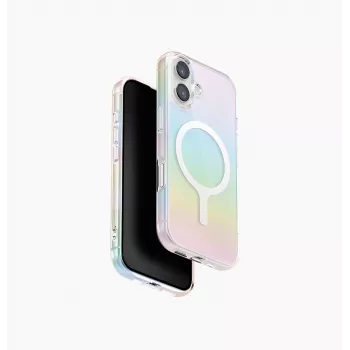 UNIQ Iridescia Magclick uzlādes maciņš iPhone 17 - Holo Quartz