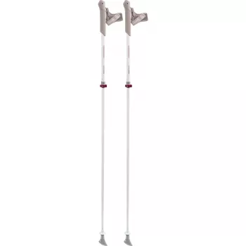 KOMPERDELL Sarma Powerlock slēpošanas nūjas baltas 105-125 cm (1 pāris)