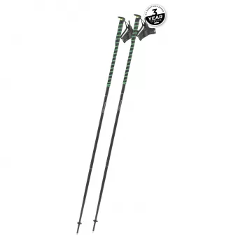 Komperdell FXP Composite taku skriešanas nūjas - zaļas, 120 cm