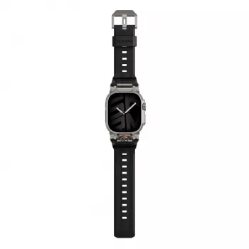SKINARMA Talon siksna Apple Watch Ultra 49mm melna