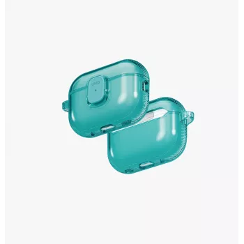 UNIQ Glase Pro Lock Case priekš AirPods Pro 3, tirkīza