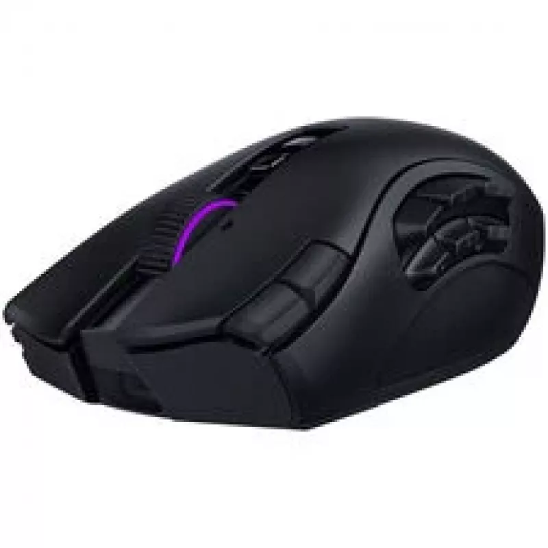 Razer Naga V3 Pro bezvadu spēļu pele, 8000 Hz - Melna