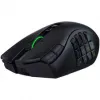 Razer Naga V3 Pro bezvadu spēļu pele, 8000 Hz - Melna