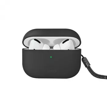 UNIQ Lino silikona maciņš AirPods Pro 2. paaudzei (2022/2023) pelnu pelēks