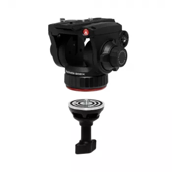 Manfrotto 520BALLSHX 75mm puslode ar īsu rokturi statīva nivelēšanai
