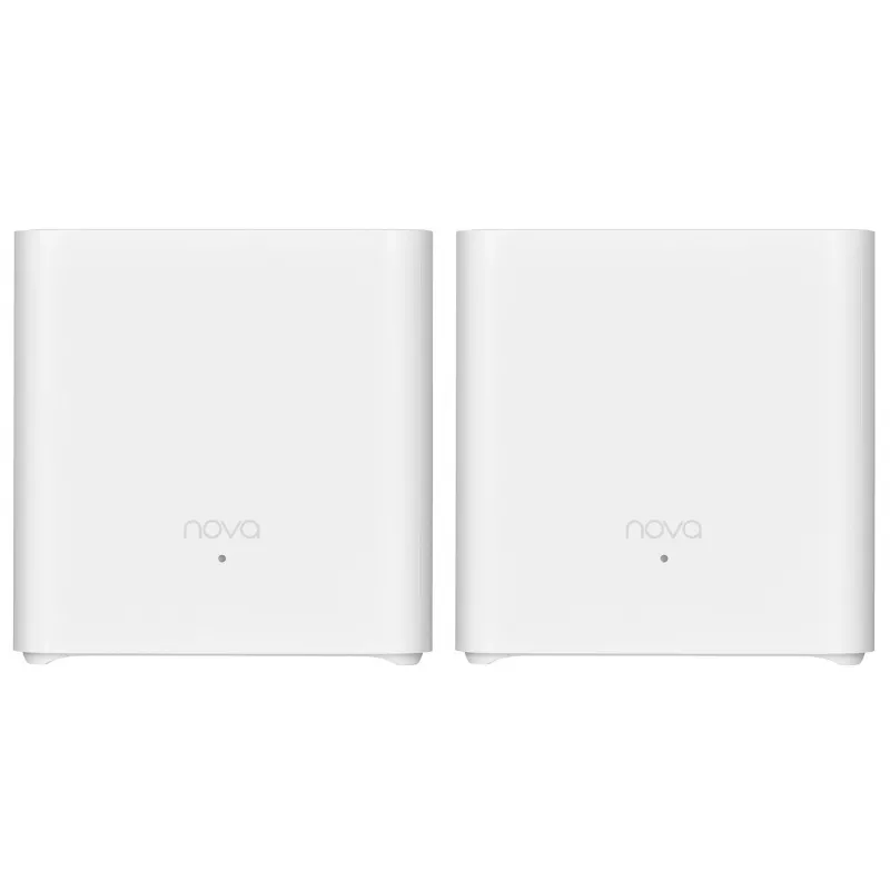 Tenda MX3 (2-Pack) AX1500 Whole Home Mesh Wi-Fi 6 sistēma, divu joslu, 2 Gigabit porti vienā ierīcē, balta
