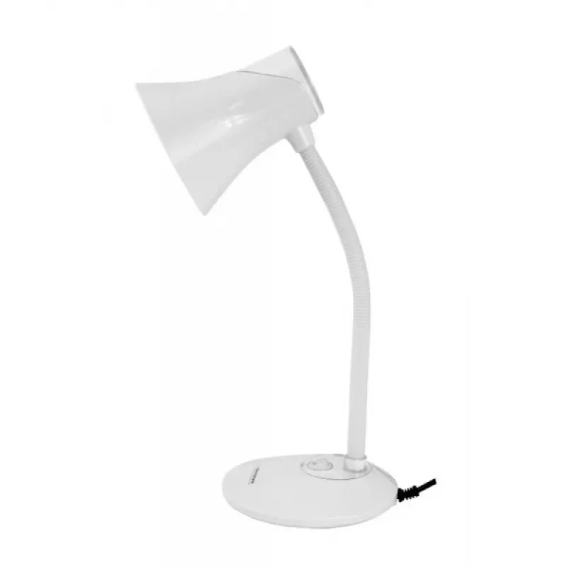 Esperanza POLARIS galda lampa E27 12W LED balta ELD111W
