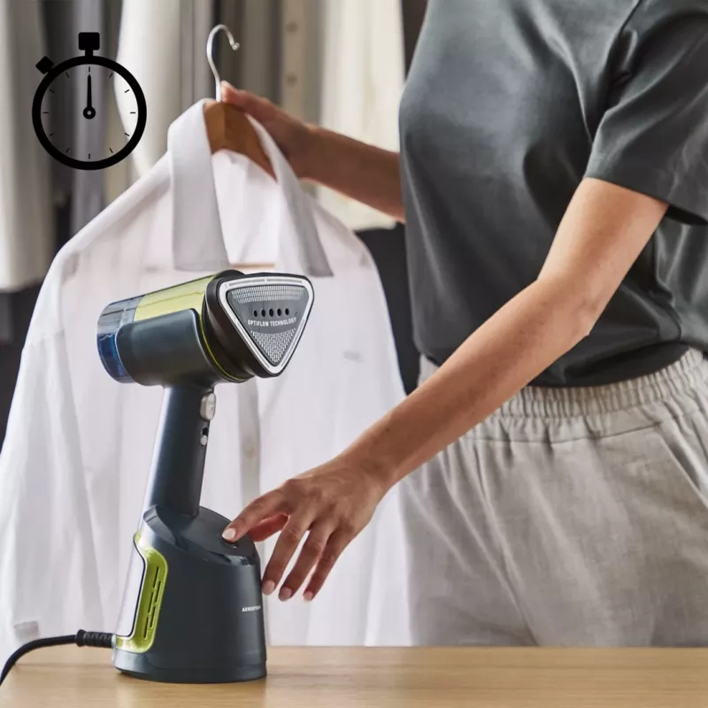 TEFAL DT9810 Rokas apģērbu tvaikonis, 2000 W, 200 ml, Balts/Zils