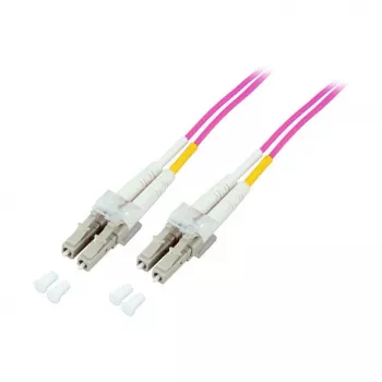 EFB Divvirzienu džemperis LC-LC 50/125µ OM4 LSZH Erika Violet 2.0mm 30m