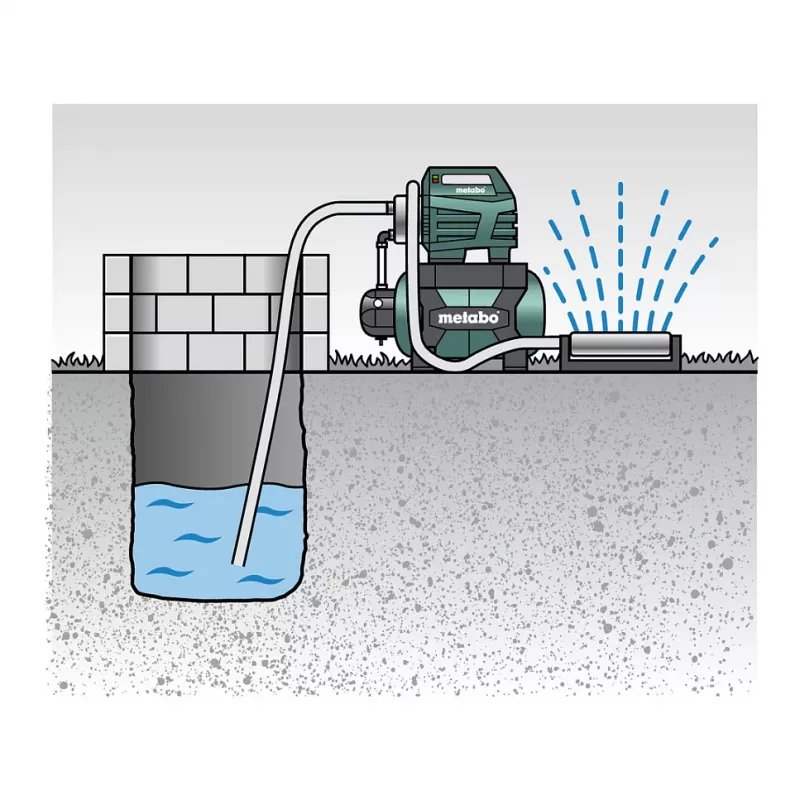 Metabo HWW 6000/50 INOX Sadzīves ūdensapgādes stacija 6000 l/h Nerūsējošais tērauds