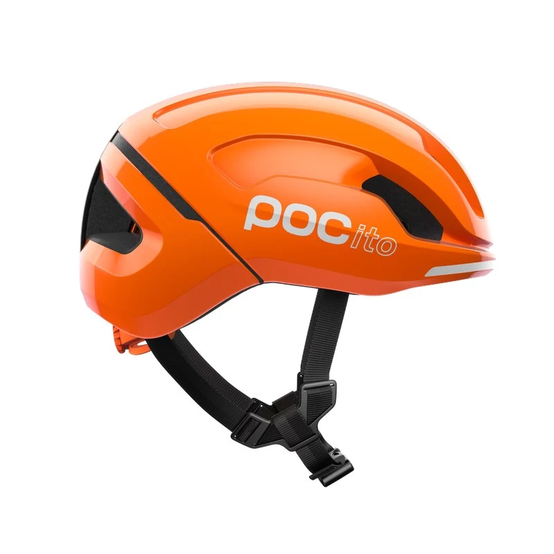 POC POCito Omne MIPS bērnu riteņbraukšanas ķivere - fluorescējoši oranža - XS (48-52 cm)