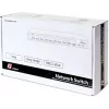 GETFORT GF-210D-8P-120 10 portu PoE+ slēdzis ar 8 Fast Ethernet PoE portiem un 2 Gigabit augšupielādes portiem, 120W budžets, nepārvaldīts, galda/sienas montāža