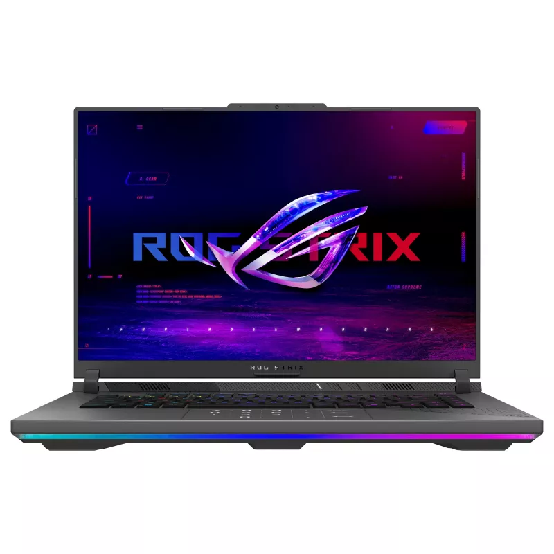 ASUS ROG Strix G16 G614PP-RV031W spēļu klēpjdators, 16 collu WUXGA IPS 165Hz, AMD Ryzen 9 8940HX, 16GB DDR5, 1TB SSD, GeForce RTX 5070 8GB, Windows 11 Home, vācu QWERTZ tastatūra