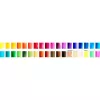 Faber-Castell Creative Studio akvareļu krāsu komplekts, 36 krāsas cietās pastilās ar otu un sūkli, maisīšanas palete vākā, studentu klase, caurspīdīgs, uzpildāms, pārnēsājams plastmasas futrālis