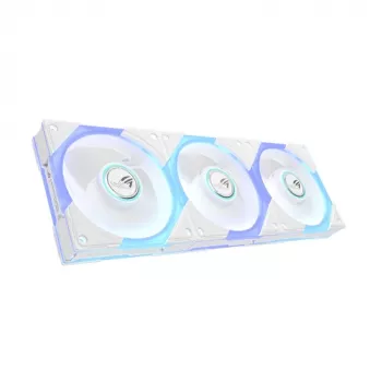 ASUS ROG Eurux GR120 ARGB balts 3-in-1 ventilatoru komplekts