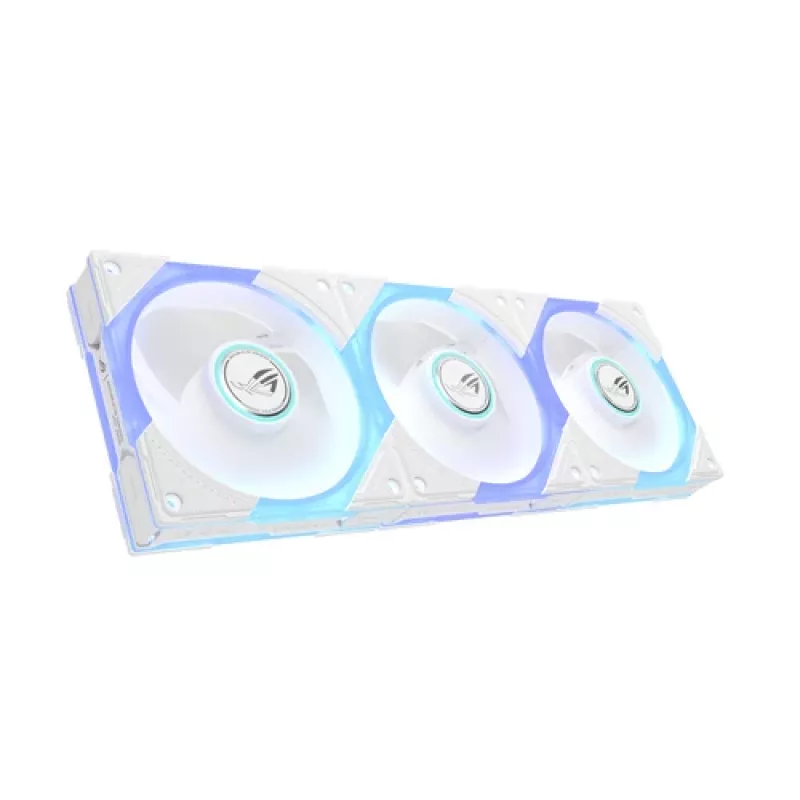 ASUS ROG Eurux GR120 ARGB balts 3-in-1 ventilatoru komplekts