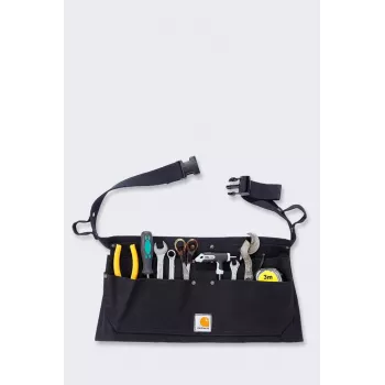 Carhartt Firm Duck Jostas sistēma, melna, 12 kabatas, 32-50 collu viduklis