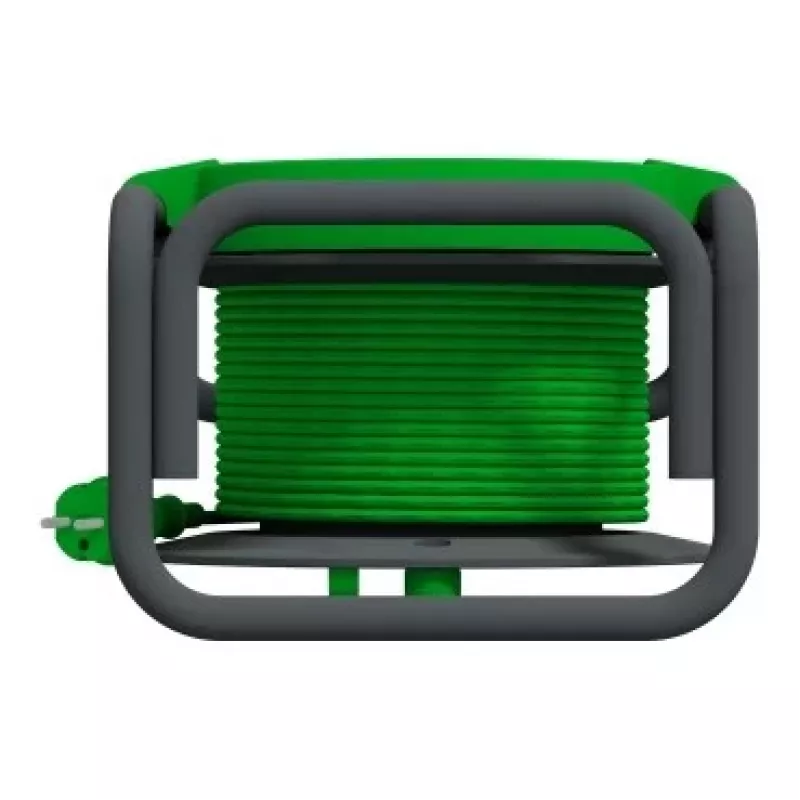 Schneider Electric IMT33147 Odace 4-Virzienu Franču Strāvas Pagarinātājs, 1,5m Kabelis, Balts