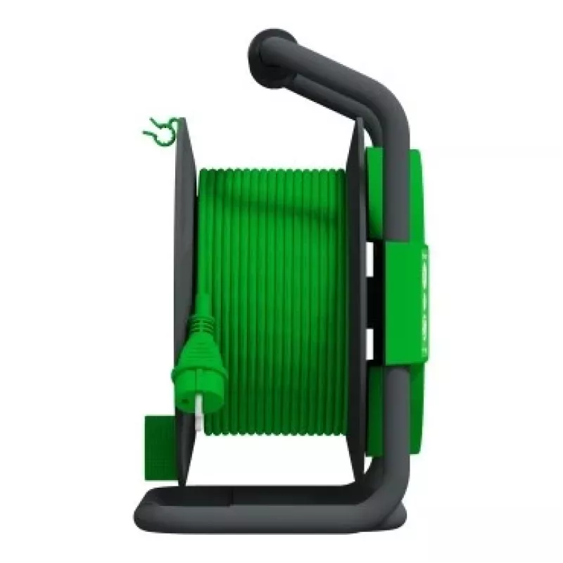 Schneider Electric IMT33147 Odace 4-Virzienu Franču Strāvas Pagarinātājs, 1,5m Kabelis, Balts