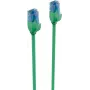 ShiverPeaks BS08-22013 Cat.6 U/UTP plāns Ethernet vada gabals, 0,5 m, zaļš