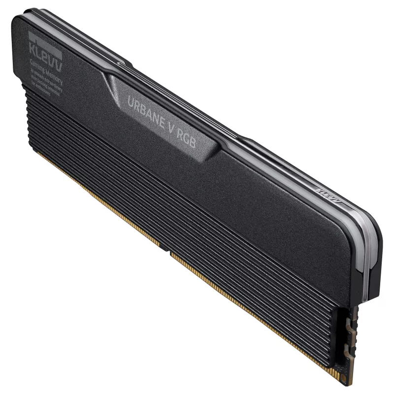 32GB KLEVV (16GBx2) Urban V RGB 6000 CL28 Melns