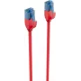ShiverPeaks BS08-22024 CAT 6 U/UTP plānais sarkanais savienojuma kabelis 0,5 m